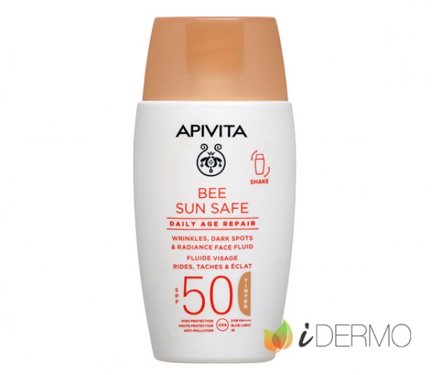 DAILY AGE REPAIR FLUIDO FACIAL ARRUGAS, MANCHAS Y LUMINOSIDAD SPF50 CON COLOR